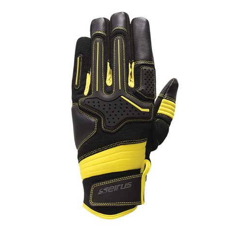 Seirus 8180.1.1366 Workman Dakota Glove Black/Yellow 2X-Large