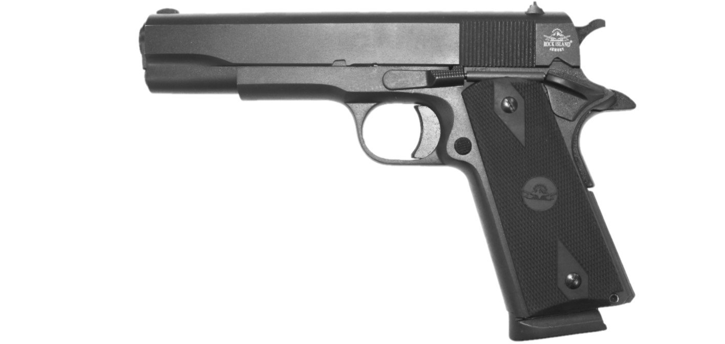 Rock Island 56626 GI Entry 9mm Luger 10+1 5" Black Steel Barrel - Rock Island Armory - 9mm