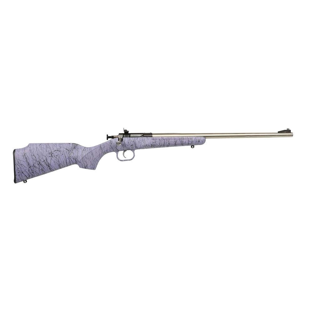 Crickett KSA2445 Gen2 Youth 22 LR 16" Stainless Purple Stock 1rd - Keystone Sporting Arms - .22LR
