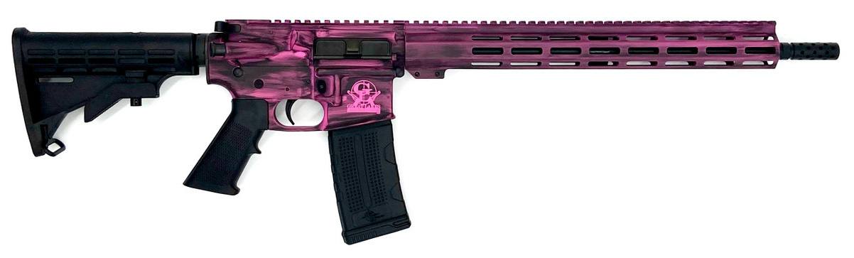 GLFA GL15223BPPK AR15 .223 Wylde 16" Nitride Barrel Cerakote Pink 30-Rd