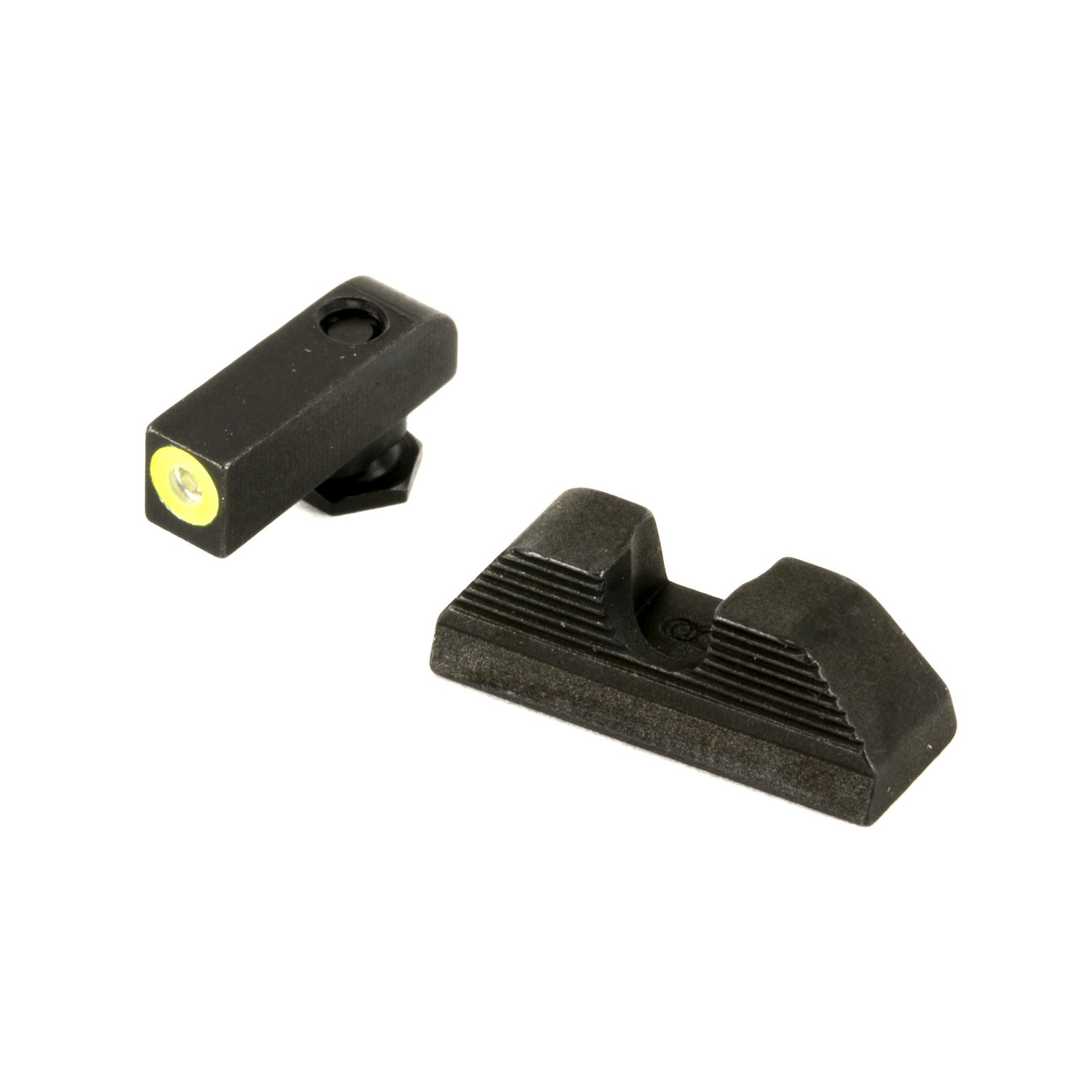 AmeriGlo UC Sight Fits Glock 42 and 43 LimeGreenLumi Outline Front GL-352 - AmeriGlo
