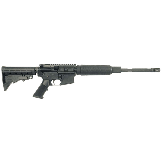 Anderson Manufacturing AM-15-BR M4 AR-15 Rifle, .223 Rem/5.56 Semi-Automatic, 16" Barrel, 30rd Capacity, Black Anodize Finish, 6.2lbs