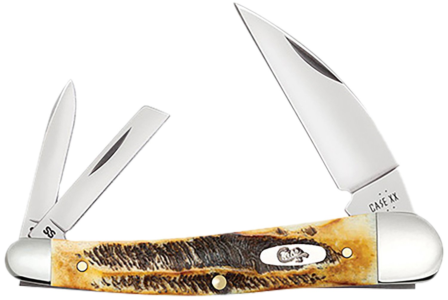 Buy Case 65347 6.5 BoneStag Seahorse Whittler Knife Tru-Sharp Stainless Steel online