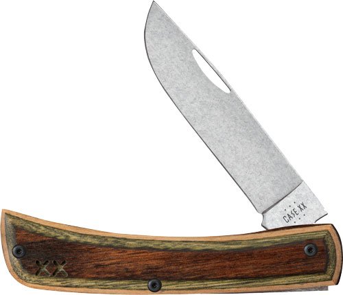 CASE KNIVES CROSSROADS SERIES BROWN/GREEN LAM SOD BUSTER - Case Cutlery