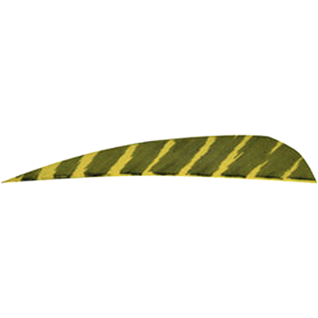 Gateway 400RPBYL-50 Barred Yellow Feathers 4" RW 50 Pack