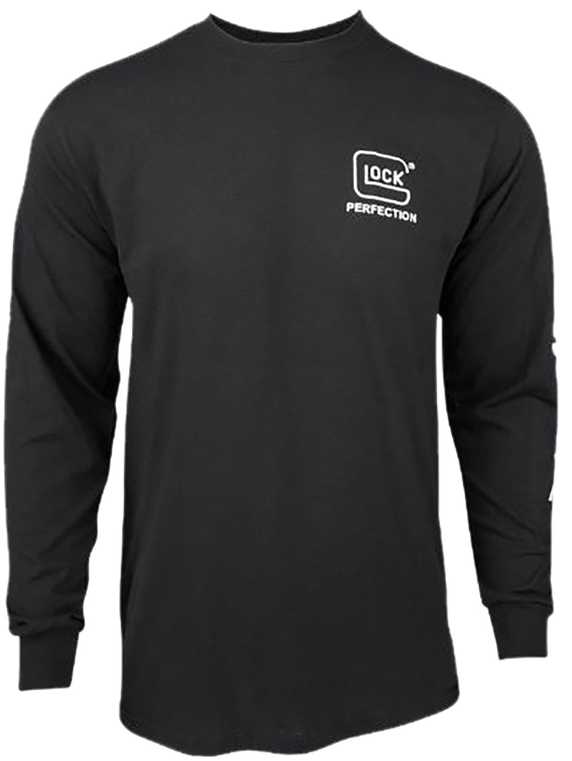 Glock AP96100 Perfection Long Sleeve Tee Black Large Pre-Shrunk Cotton
