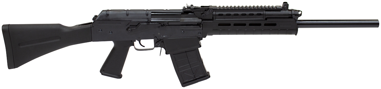 JTS M12AKT1ABL 12GA 5Rd MLOK Rail Black Tactical