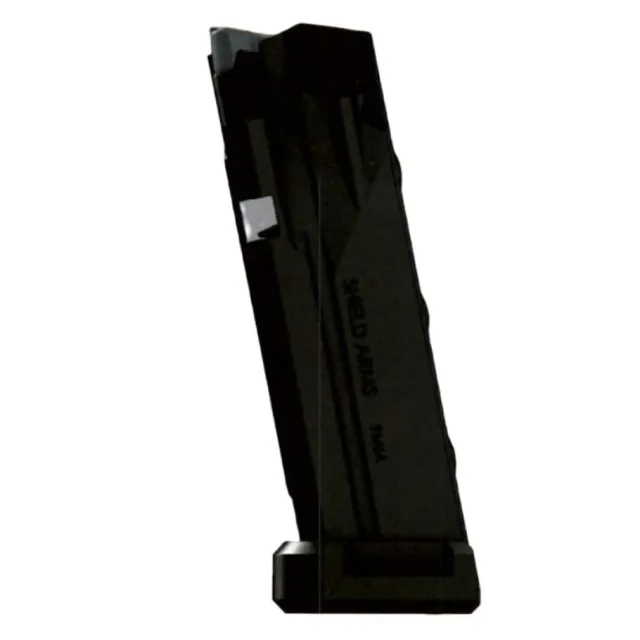 Shield Arms Magazine DS18 9MM 18 Round Fits GLOCK 19 Nitride Finish Black - Shield Sights - 9MM for sale at TheGunDock