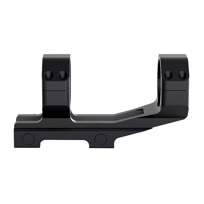 Athlon Optics 702008 Armor 1" Tube Cantilever Scope Mount 0 MOA Black - ATHLON OPTICS