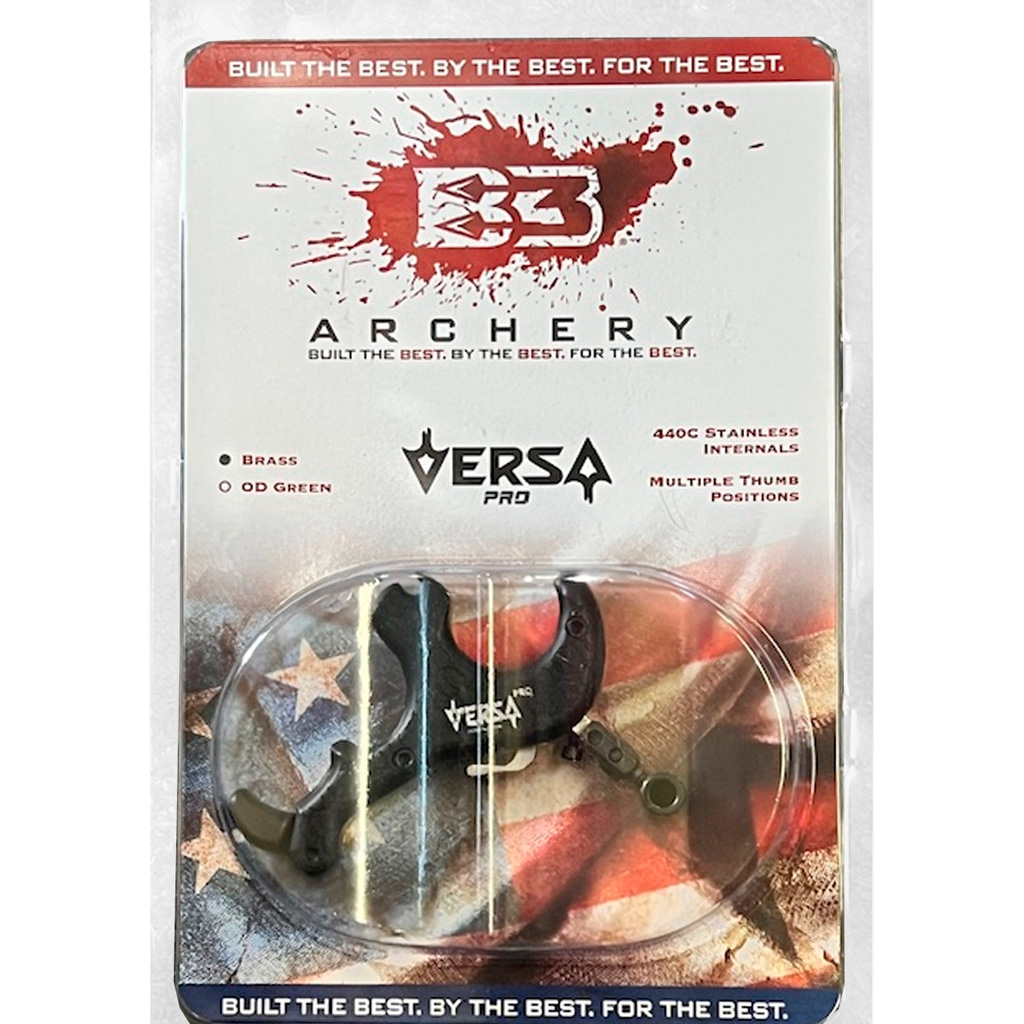Buy B3 VRSA-PRMN-BR Versa Pro Mini Release, 3-Finger Brass/Black, Adjustable online