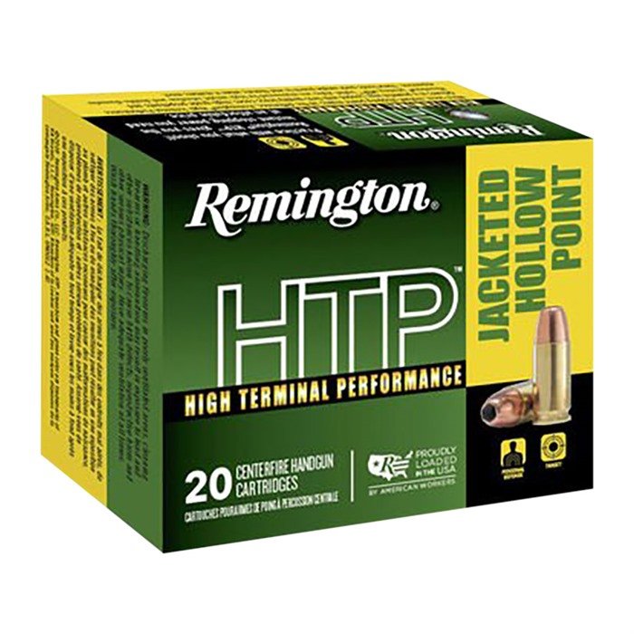 Remington 22248 380 Auto 88 Grain Jacketed Hollow Point 20 Rounds - Remington Arms Company, LLC - JACKETED HOLLOW POINT