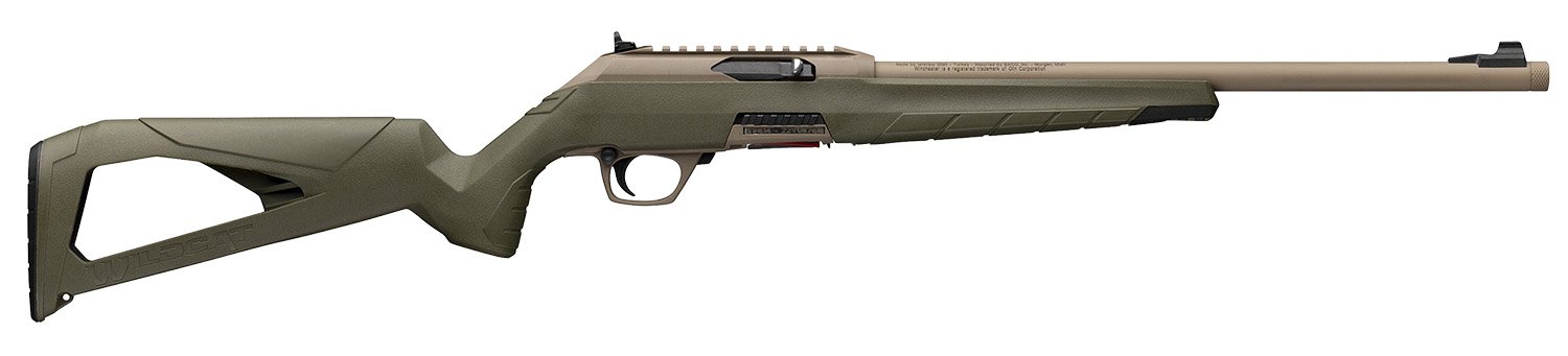Winchester 521159102 Wildcat 22LR Rifle 10+1 OD Green Composite 16.5" - Winchester - 22LR