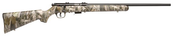 Savage Arms 96711 93R17 Bolt Action 17 HMR Caliber 5+1 Capacity 21" Barrel Satin Blued Camo Synthetic Stock 1:9 Twist 39.5" Overall Length 5 lb Weight - SAVAGE ARMS - 17 HMR