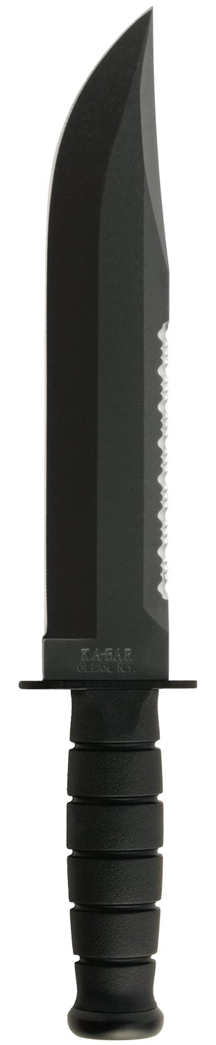 Buy Ka-Bar 2211 Big Brother 9.38" Serrated/Plain Blade, Kraton G Handle, Sheath online