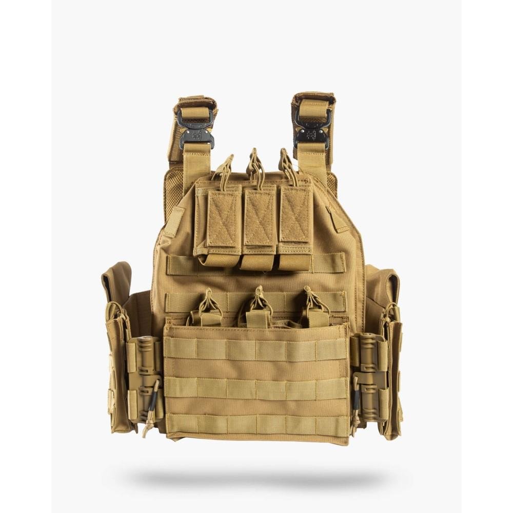 Buy Guard Dog SHEPPARD-FDE Tactical Plate Carrier, 10x12 Plates, FDE, 600D Fabric online