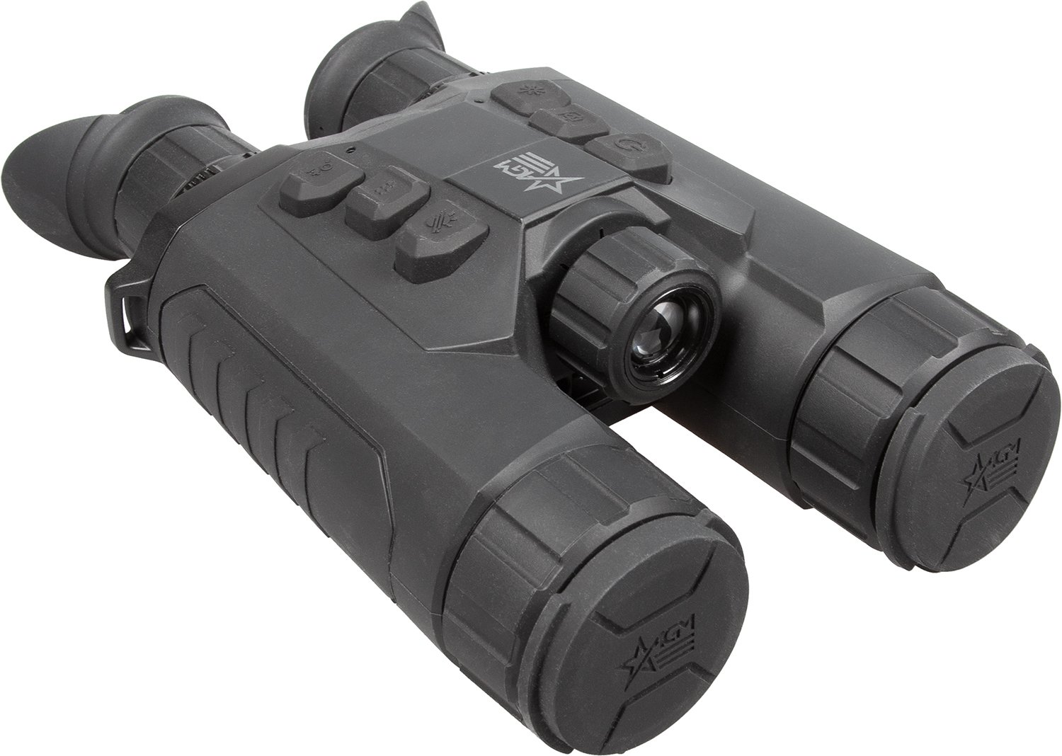 AGM Global Vision OBSE25256LRF Thermal Binoculars 1x/2x/4x Black IP67