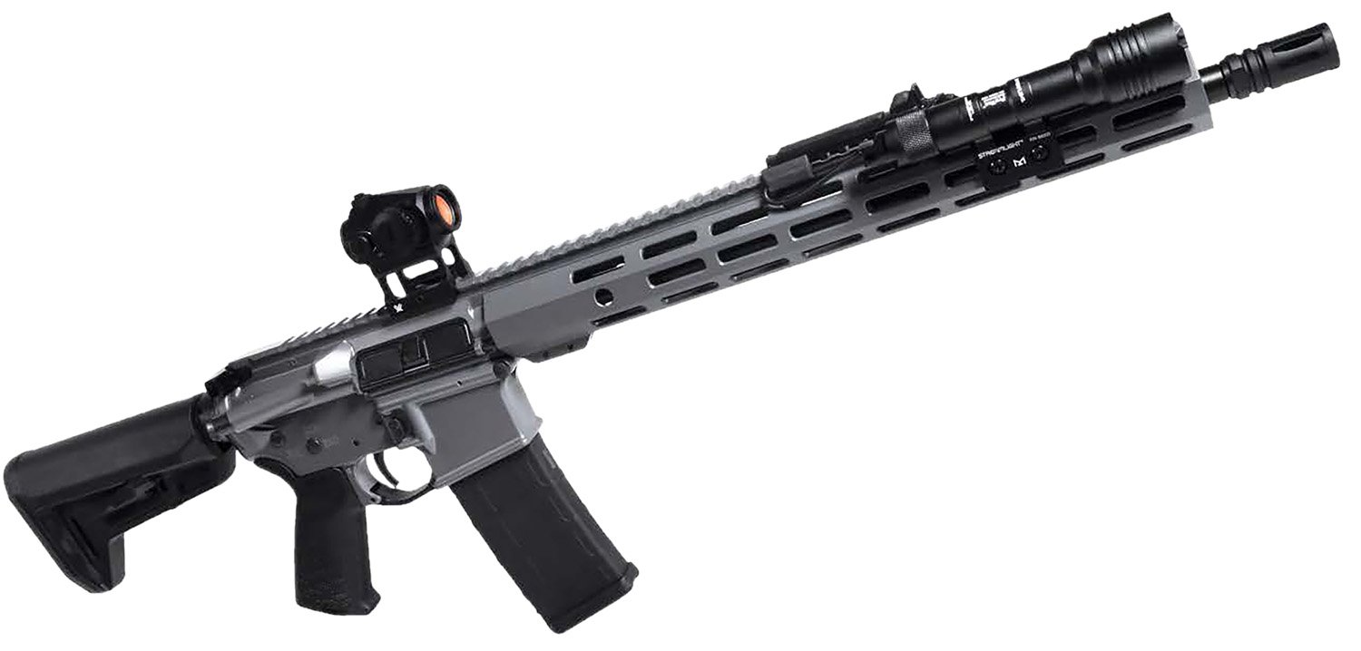 Shark Coast 300-100-1002-04 Grey Night 5.56 NATO 16" 30+1 Magpul Bundle - Shark Coast Tactical - 5.56x45mm NATO