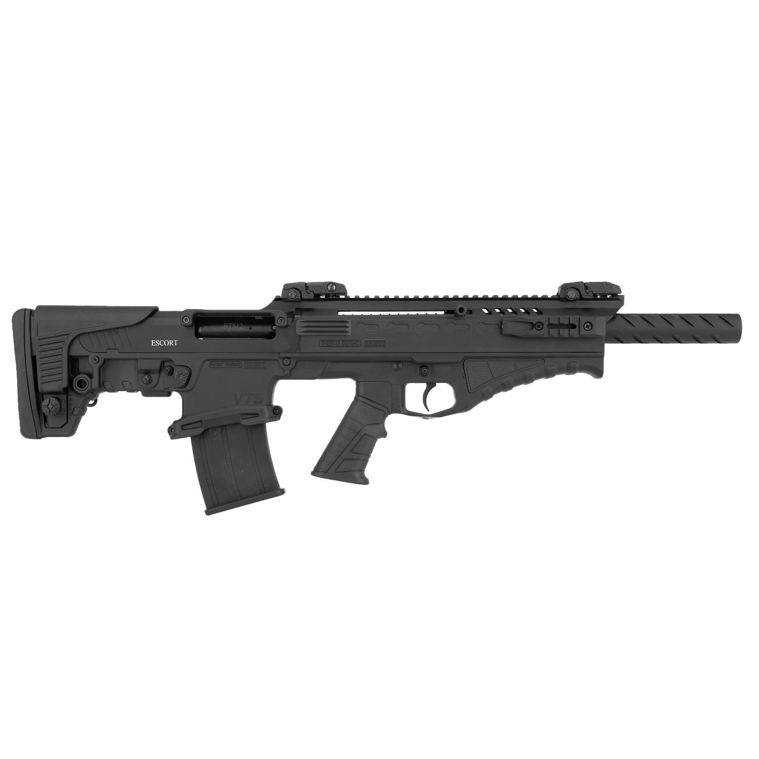 Escort BTS12 12GA 18" Bullpup Shotgun, Black, 5-Round Magazine, 2024 Model - Hatsan