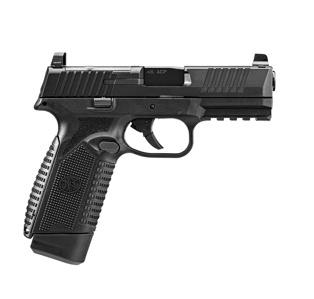 FN 545 MRD Pistol .45 ACP 4.1 in Black 10 Round Double Action Striker-Fired - FN America - 45 ACP