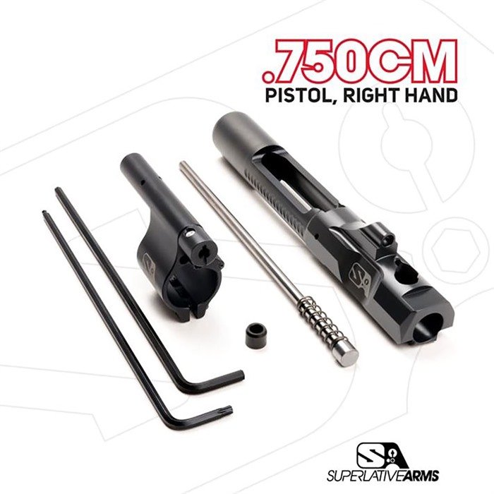 Superlative Arms SABO-PS-RFD-P750CM AR-15 Adjustable Piston System .750" Block