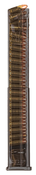 Elite Tactical Systems Pistol Magazine 9mm 40 Rounds Carbon Smoke