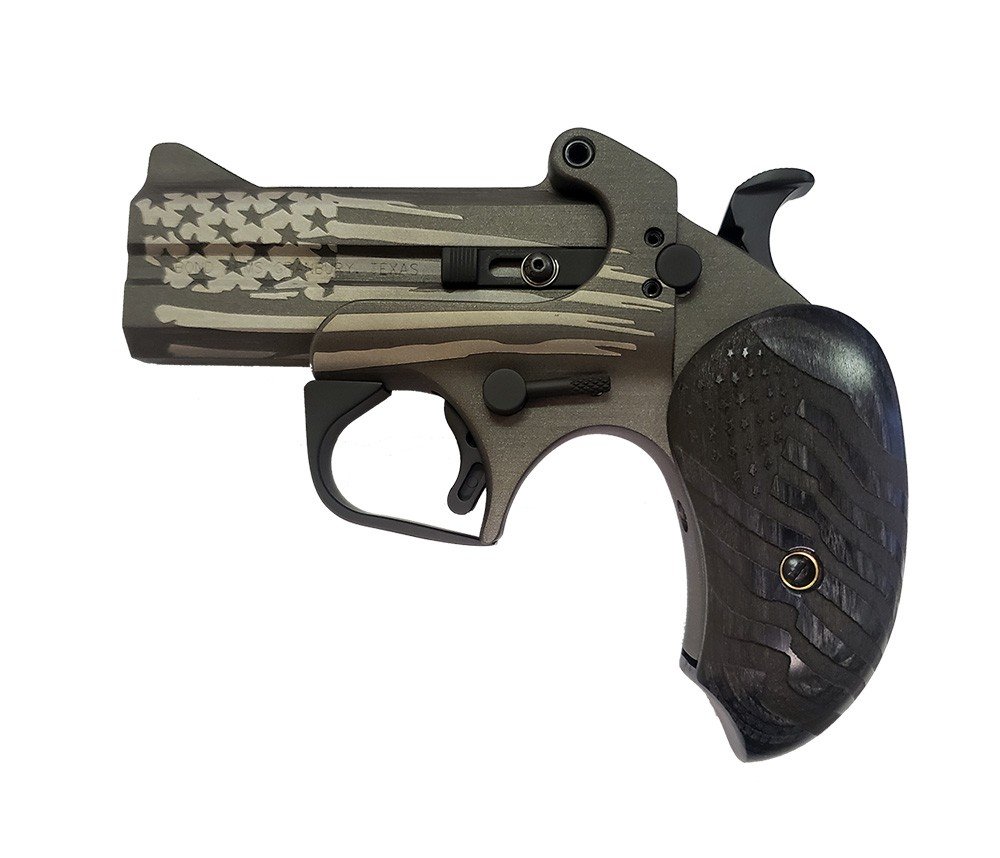 Bond Arms Old Glory Derringer 45LC 410 Black Steel Wood Grips - Bond Arms, Inc.