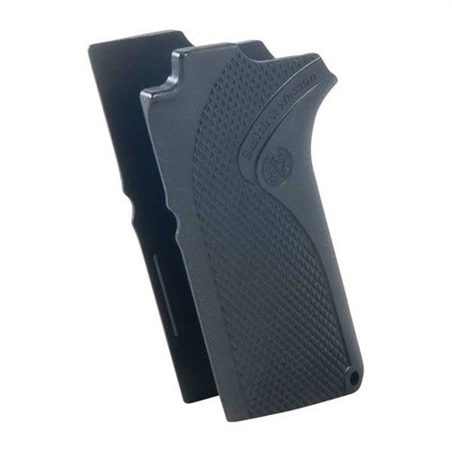 Smith & Wesson Revolver Grip Straight Checkered Polymer Black