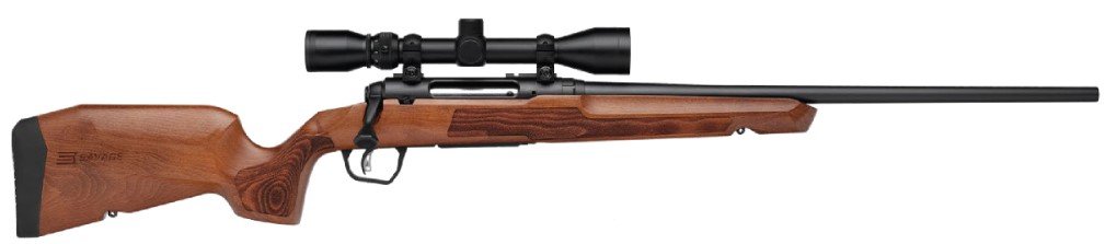 Savage 32265 Axis 25-06 Rifle 4+1 Matte Black Hardwood Stock 22" Barrel - SAVAGE ARMS - 25-06