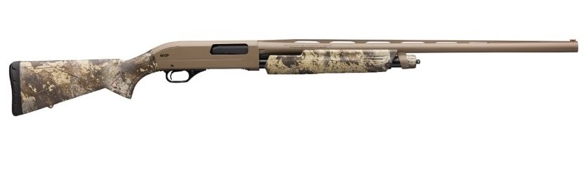 Winchester Repeating Arms SXP Hybrid Hunter 12 Gauge 26" 4+1 3.5" Flat Dark Earth Perma-Cote Receiver/Barrel TrueTimber Prairie Stock Right Hand (Full Size) Includes 3 Invector-Plus Chokes - Winchester - 12 Gauge