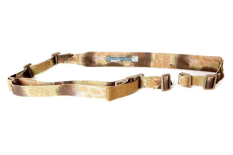 Blue Force Gear Padded Vickers Sling Kryptek Highlander Padded Version Nylon Hardware - Blue Force Gear