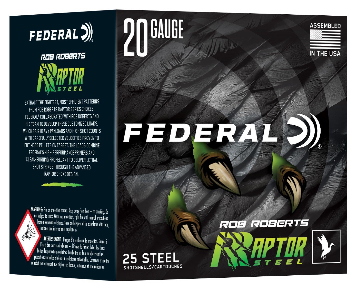 FED RRS2093 20G 3" 1OZ #3 RAPTOR - Federal Premium Ammunition - 20 GAUGE