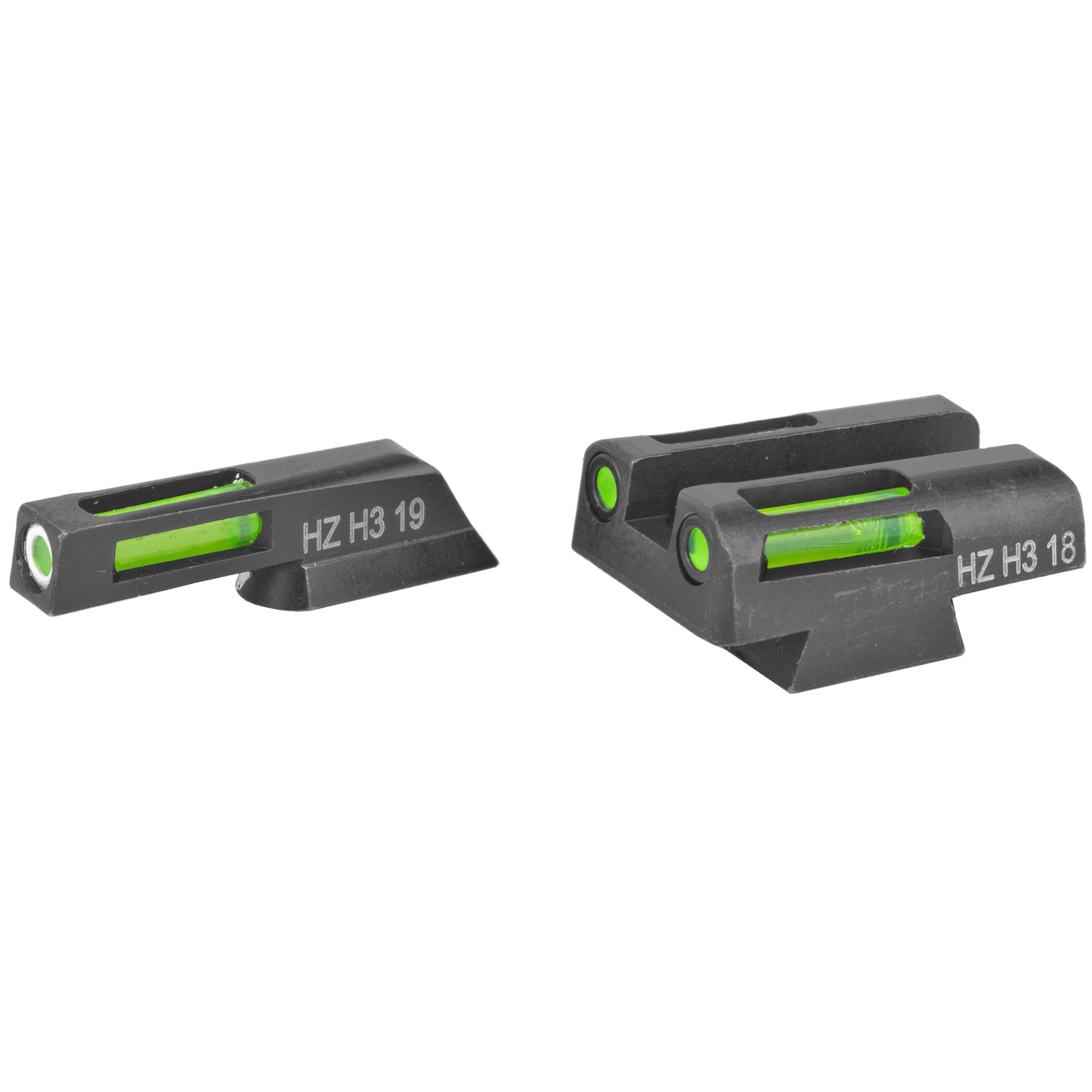 Hi-Viz CZN321 LightWave H3 Night Sights Green/White Tritium/Fiber Optic