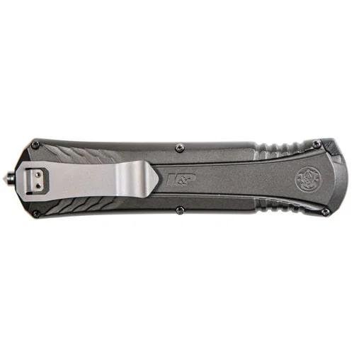 BTI 1084314 Smith & Wesson M&P OTF Spear 3.5" AUS-8 Folding Knife Black - Smith & Wesson