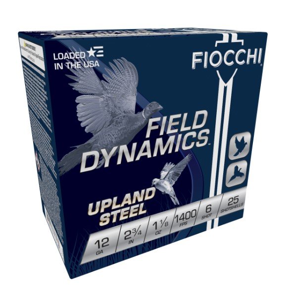 Fiocchi High Velocity Hunting Loads 12 ga. 2.75 in. 1 1-8 oz. 6 Shot 25 rd. - Fiocchi - 12 Gauge