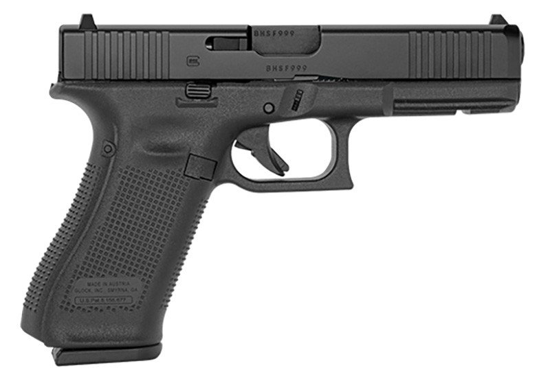 Glock Gen 5 22 40 S&W 4.49" Barrel 15+1 Black Frame & Slide