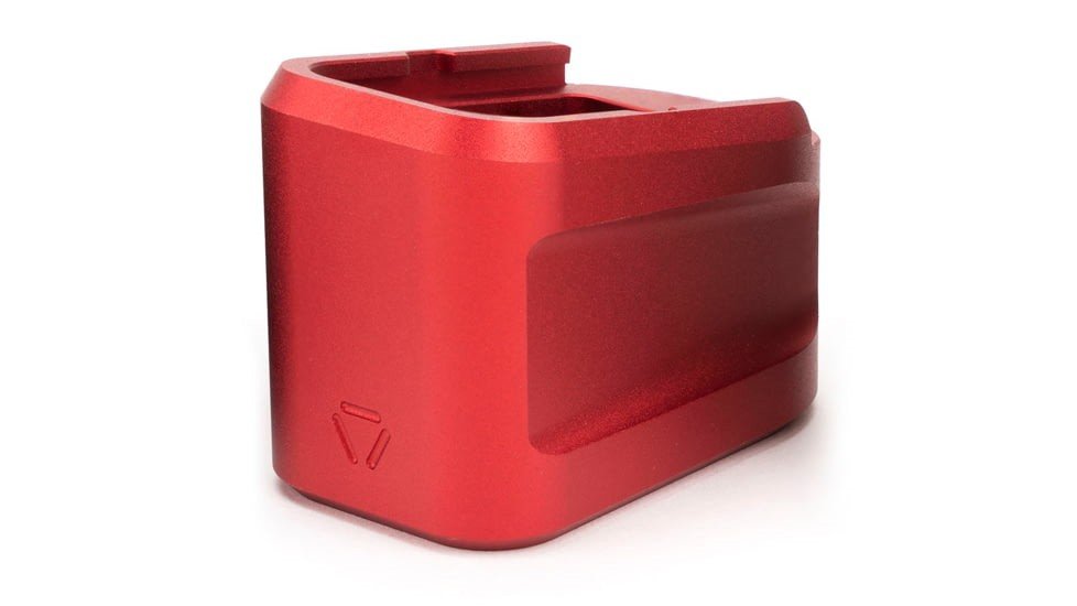 Buy Strike Industries Red Aluminum Mag Plate GLOCK G19 9mm Extension online