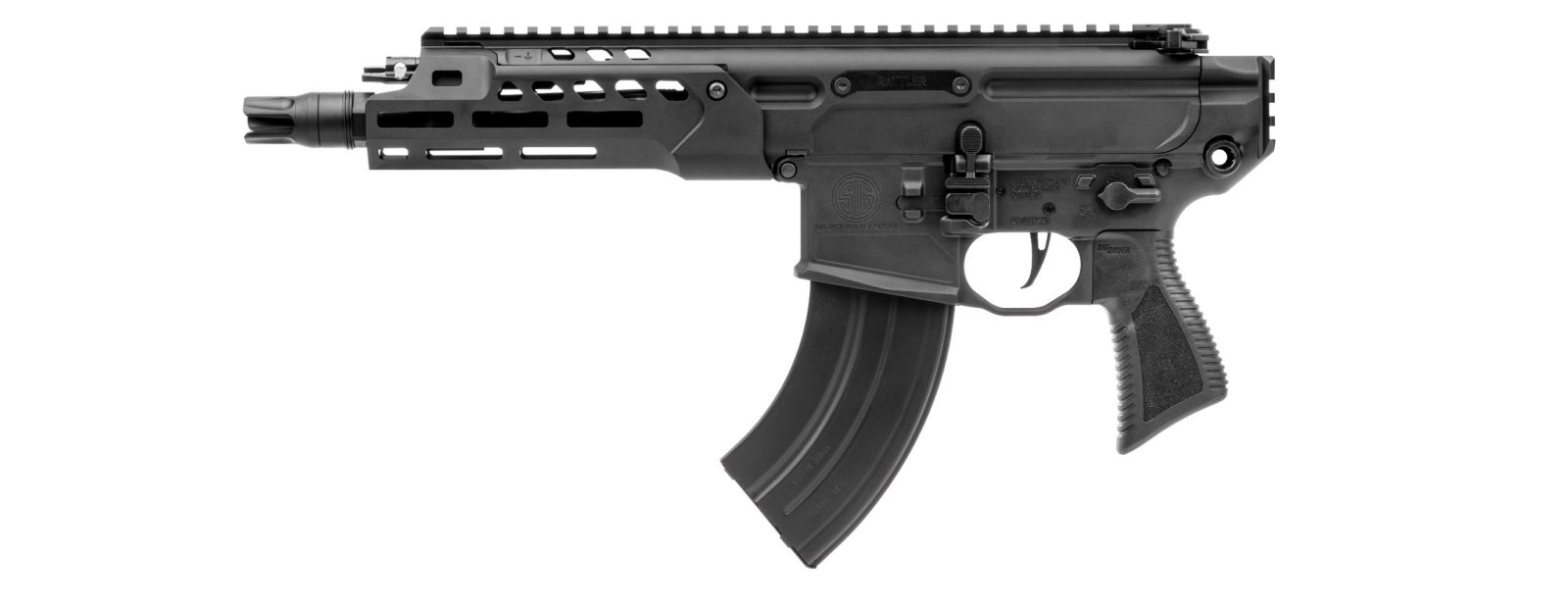 Sig Sauer MCX Rattler LT 7.62x39mm Semi-Auto, 28-Round, 7.75" Barrel, M-Lok, Black Nitride