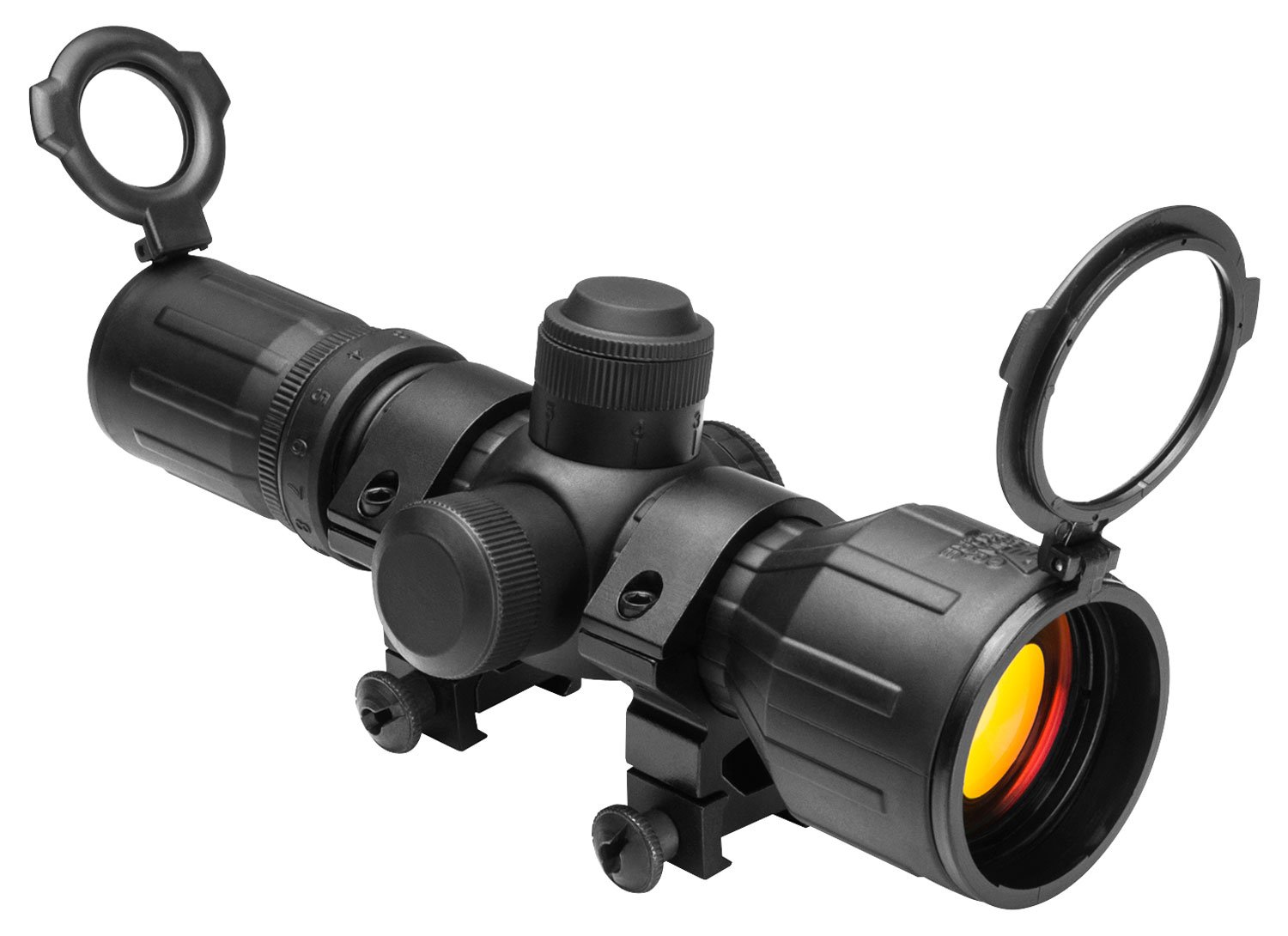 NcStar SEECR3942R Tactical 3-9x42mm Red/Green Illuminated Scope 30mm Tube