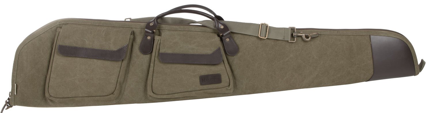 Allen 541-48 Rifle Case 48 in Olive Cotton Canvas Leather Trim - Allen Company - OLIVE