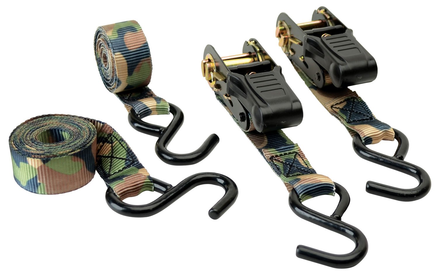 Buy HME Camo Ratchet Tie Down 8ft 4/pack online