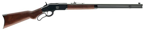 Winchester Guns Model 1873 Sporter 45 Colt (LC) 14+1 Cap 24" Octagon Barrel Color Case Hardened Rec Satin Oiled Walnut Fixed Pistol Grip Stock Right Hand (Full Size)