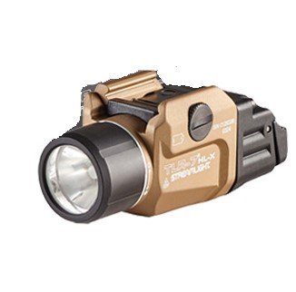 Streamlight 69459 TLR-7 HL-X USB Gun Light 1000 Lumens Flat Dark Earth - Streamlight - 500/1,000 LUMENS