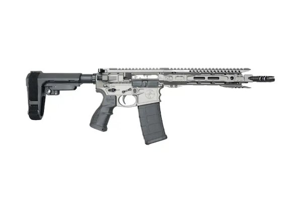 FosTech STEALTH RAPTOR PISTOL 10.5" BARREL SBA BRACE SABRE GRIP ECHO II BINARY TRIGGER - Fostech - 5.56