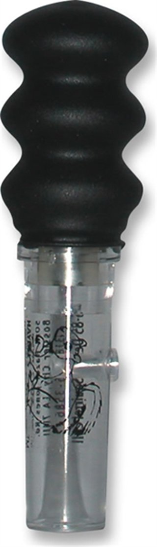 Haydel's DS85 Deluxe 3-in-1 Squirrel Call Clear/Black Acrylic - HAY - SQUIRRELS
