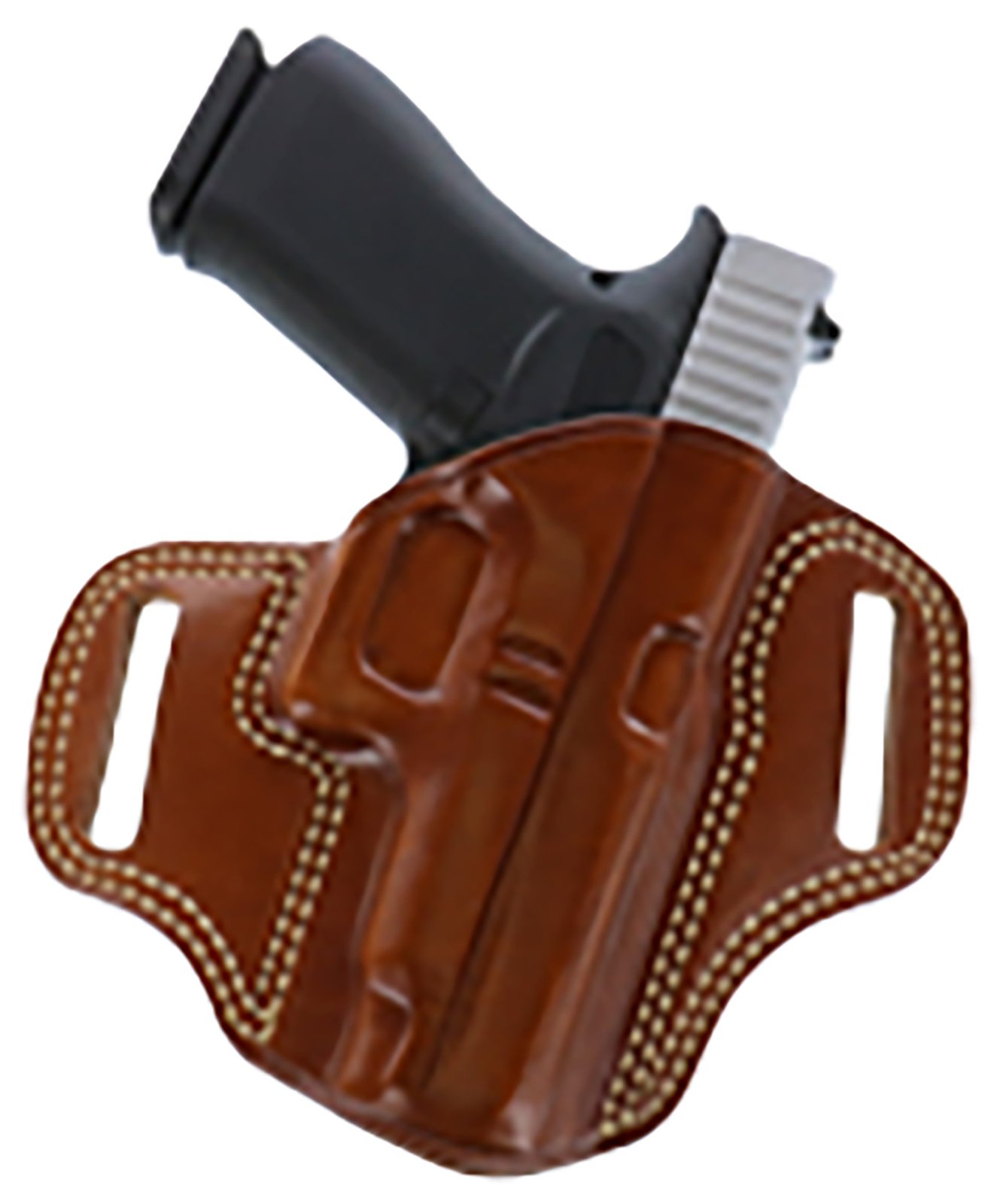 Galco CM212 Combat Master Tan Leather Belt Holster 1911 5" Right Hand - Galco International - TAN