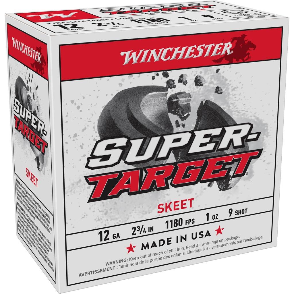 Winchester TRGTL129 12 Gauge 2.75 in 1 oz 9 Shot 1180 fps 25 Rounds - Winchester - LEAD