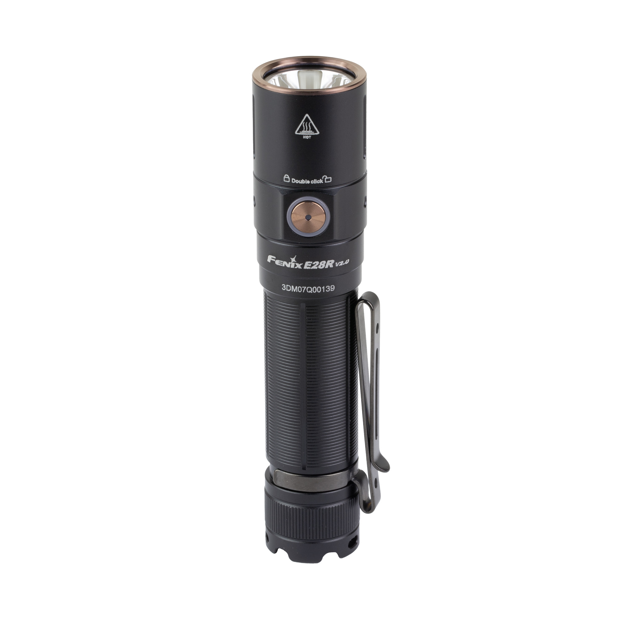 FENIX E28R V2 Flashlight White LED 1700 Lumens 4.76" Long Anodized Finish
