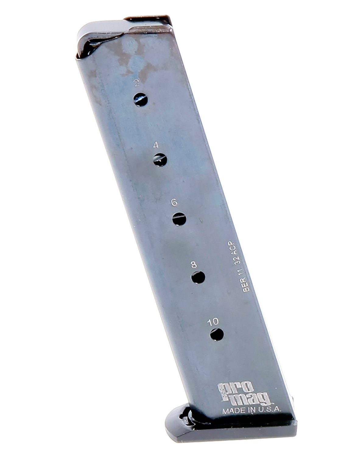 Buy ProMag BER11 10rd .32 ACP Magazine for Beretta 3032 Tomcat Steel Blued online