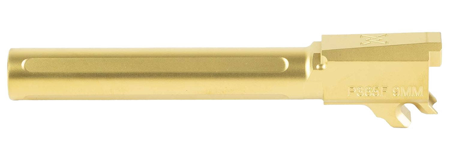 True Precision TPP365FBXG 9mm Barrel Sig P365 4.3" Gold TiN 416R Steel - True North Concepts - 4.30"