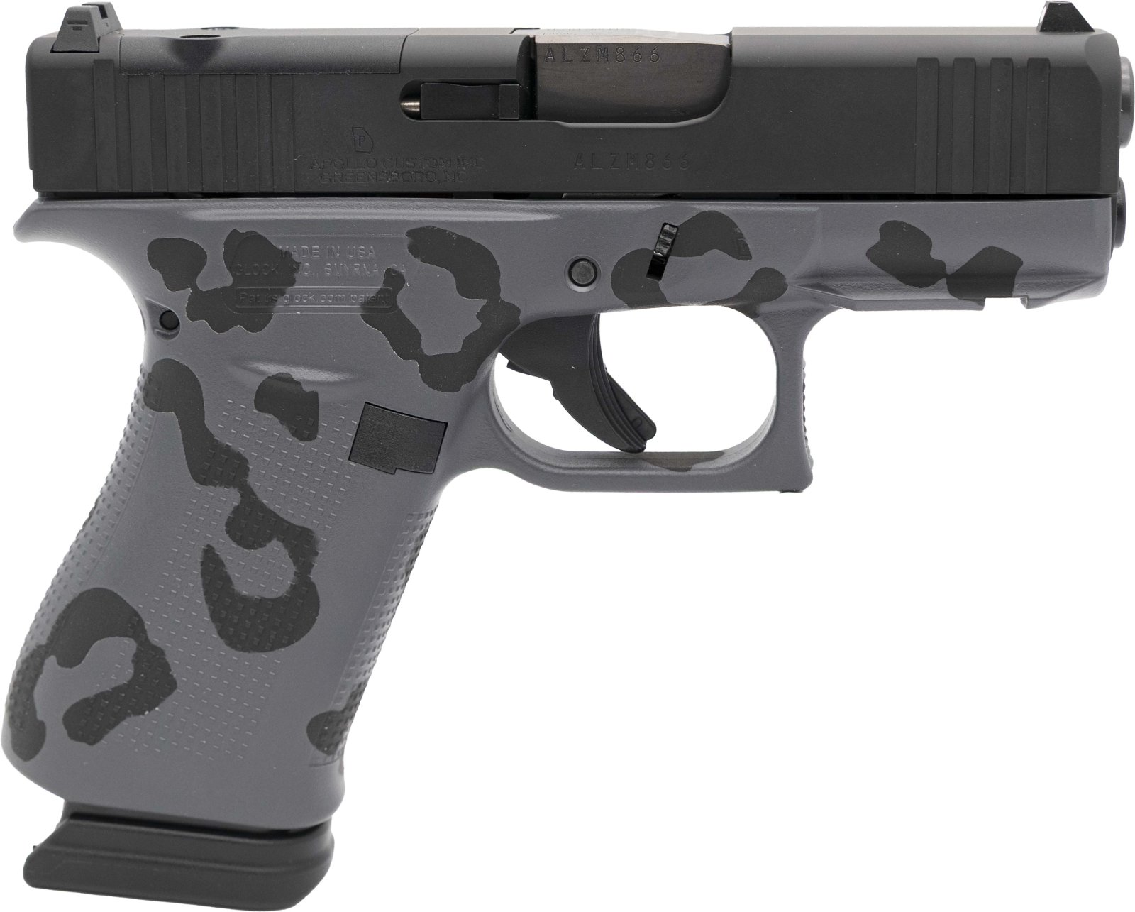 Glock 43X MOS 43X MOS 9mm Luger 15+1 3.410 Black|Gray Polymer